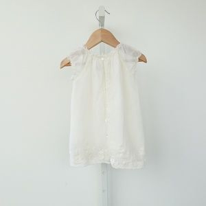 Bonpoint Dresses - Bonpoint Embroidered Mesh Baby Dress Bonpoint Dresses - Bonpoint Embroidered Mesh Baby Dress